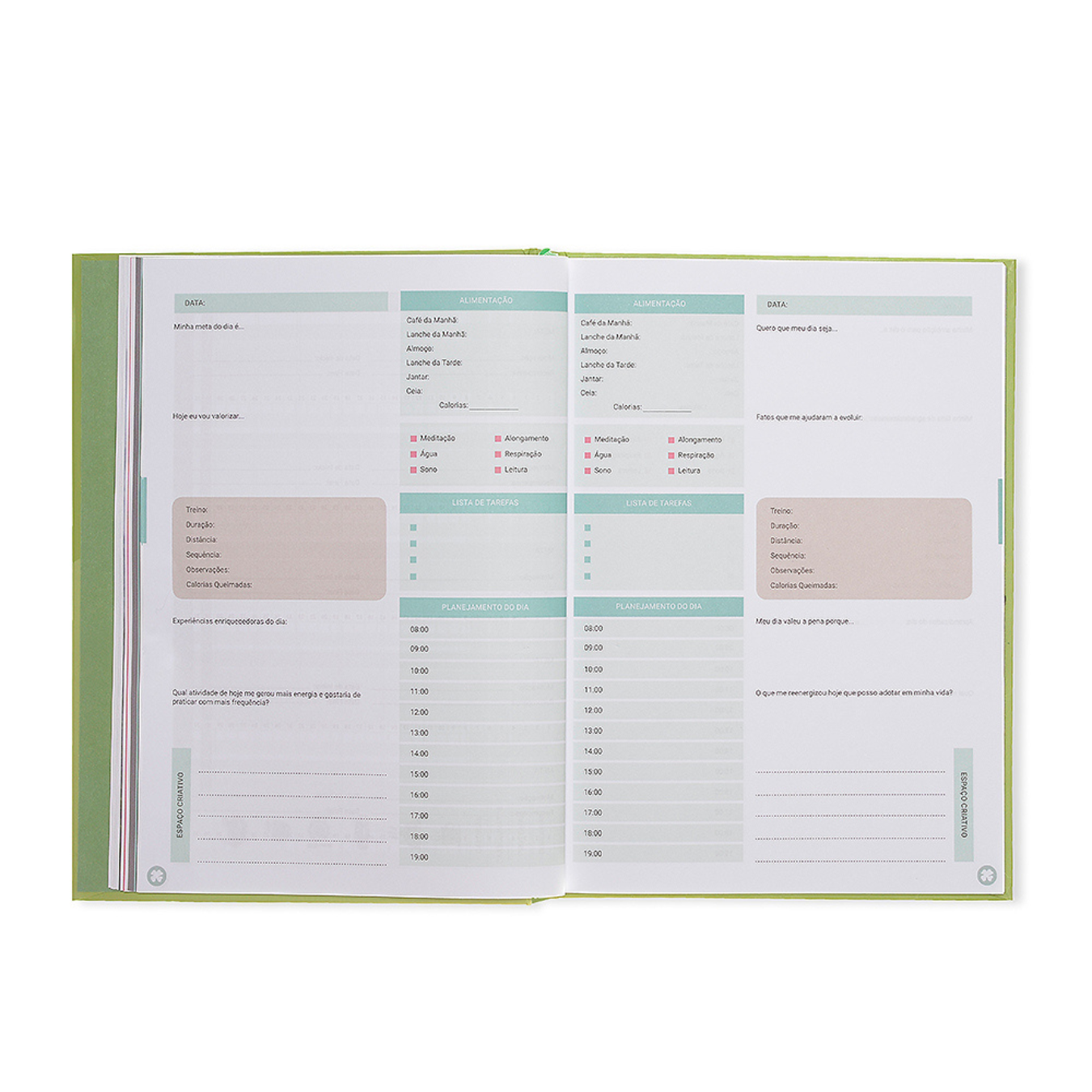 EXCLUSIVO - FITNESS PLANNER: GUIA PRÁTICO PARA CORPO E MENTE SAUDÁVEIS | 90 DIAS