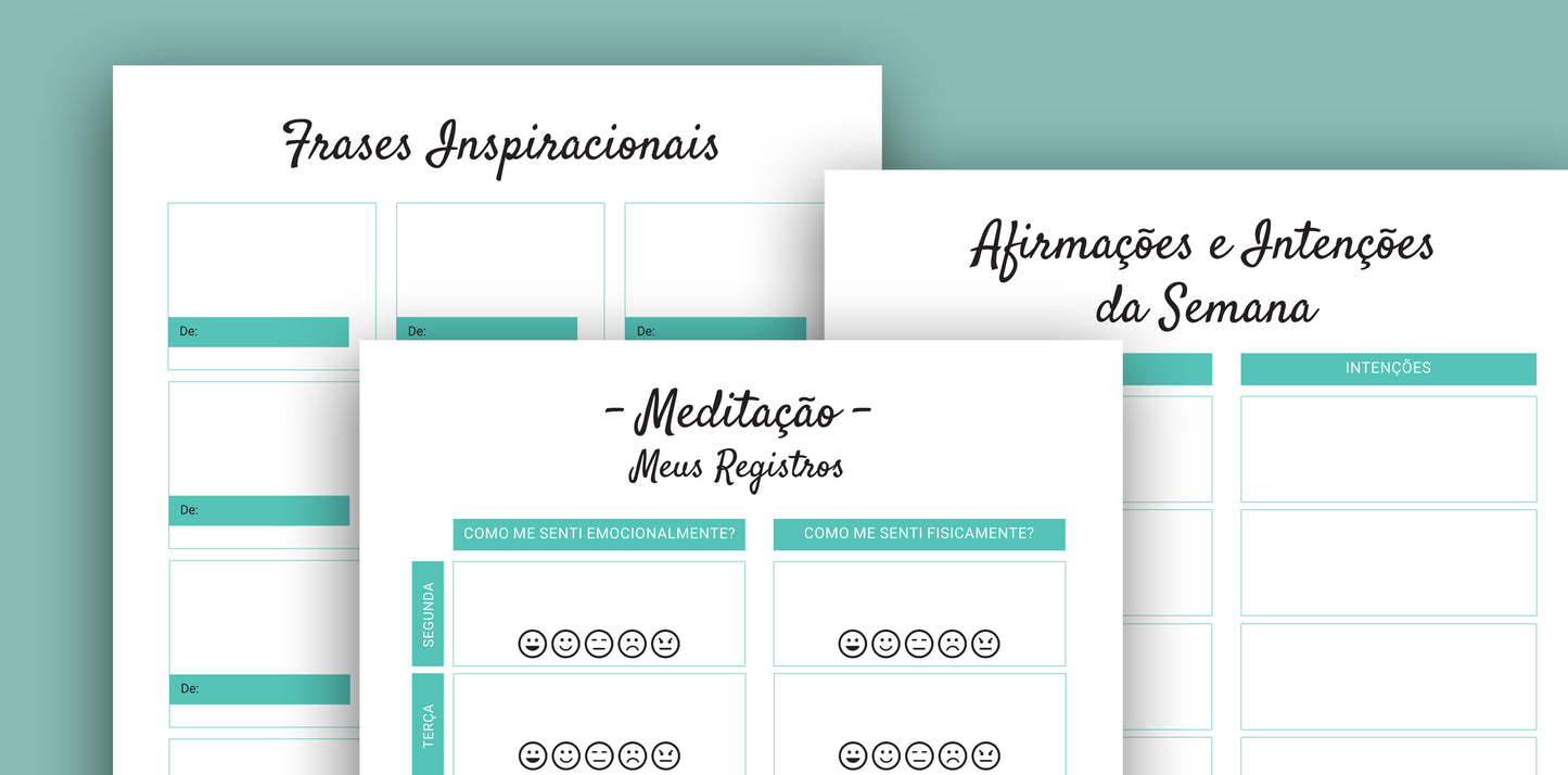 MEDITAÇÃO: MATERIAL DE APOIO
