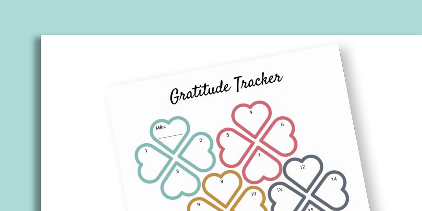 GRATIDÃO: GRATITUDE TRACKER