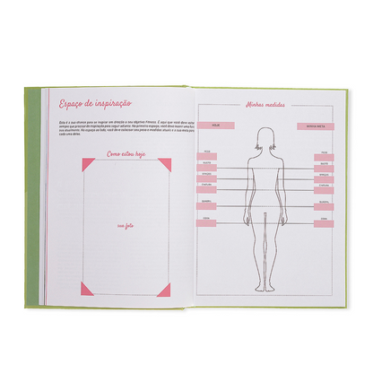 EXCLUSIVO - FITNESS PLANNER: GUIA PRÁTICO PARA CORPO E MENTE SAUDÁVEIS | 90 DIAS