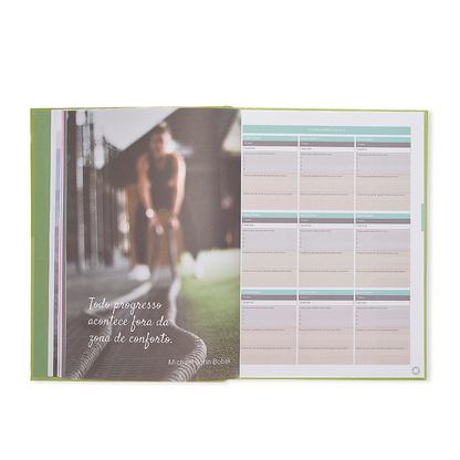 EXCLUSIVO - FITNESS PLANNER: GUIA PRÁTICO PARA CORPO E MENTE SAUDÁVEIS | 90 DIAS