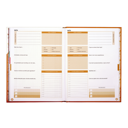 PLANNER DIÁRIO: GUIA PRÁTICO PARA CRIAR SEUS DIAS | 90 DIAS - GOLD