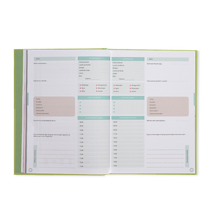 EXCLUSIVO - FITNESS PLANNER: GUIA PRÁTICO PARA CORPO E MENTE SAUDÁVEIS | 90 DIAS