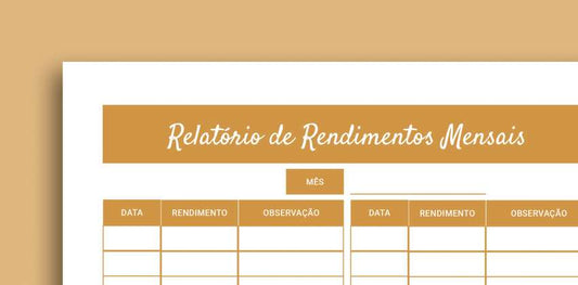 {BUSINESS} RELATÓRIO DE RENDIMENTOS MENSAIS